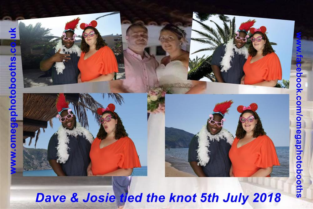 Josie & Dave's wedding  | View more photos from the event at gallery.omegaphotobooths.co.uk/u/Omega-Photobooths/Josie-Daves-wedding